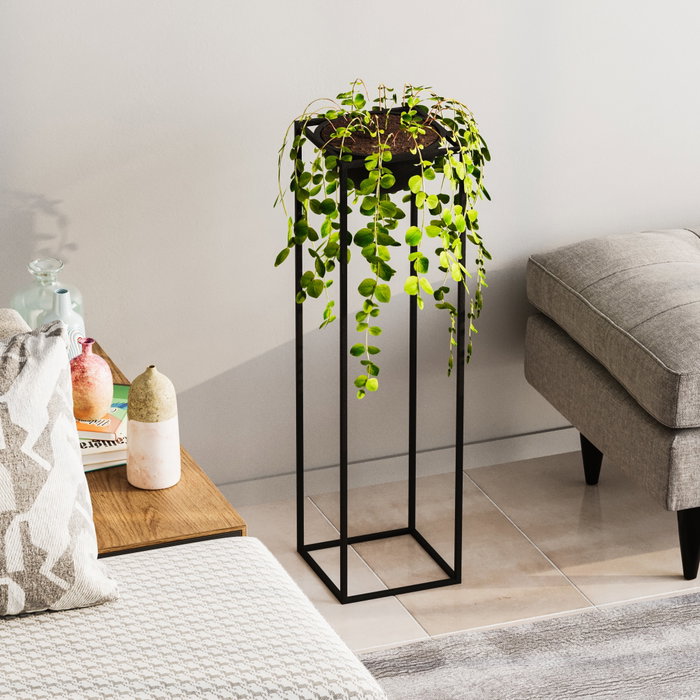 Aberto Design Maceta Decorativa GED-020 Negra